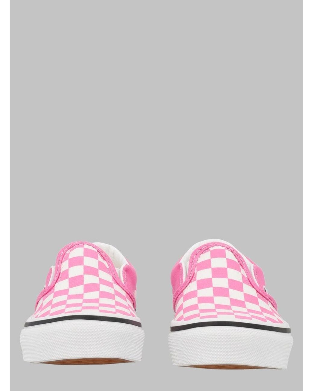 Vans Pink Sneakers Classic Slip-On Canvas And Rubber