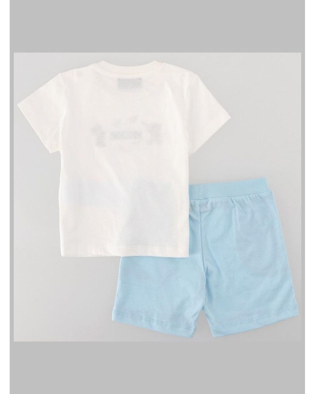 Moschino Blue T Shirt And Shorts
Set