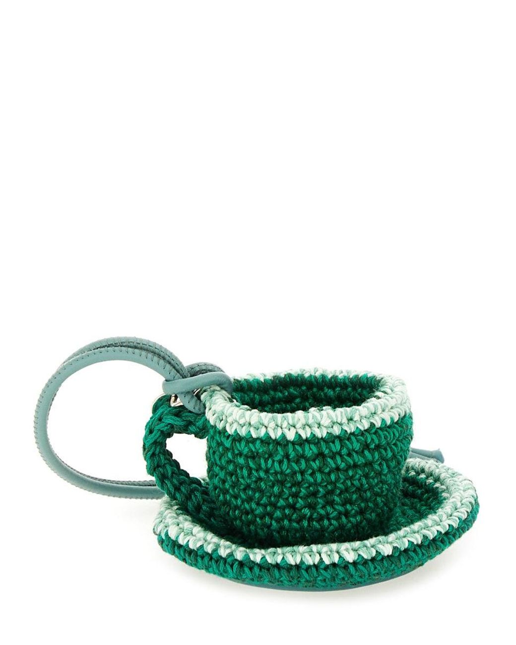 J.W. Anderson Green Charm "teacup"