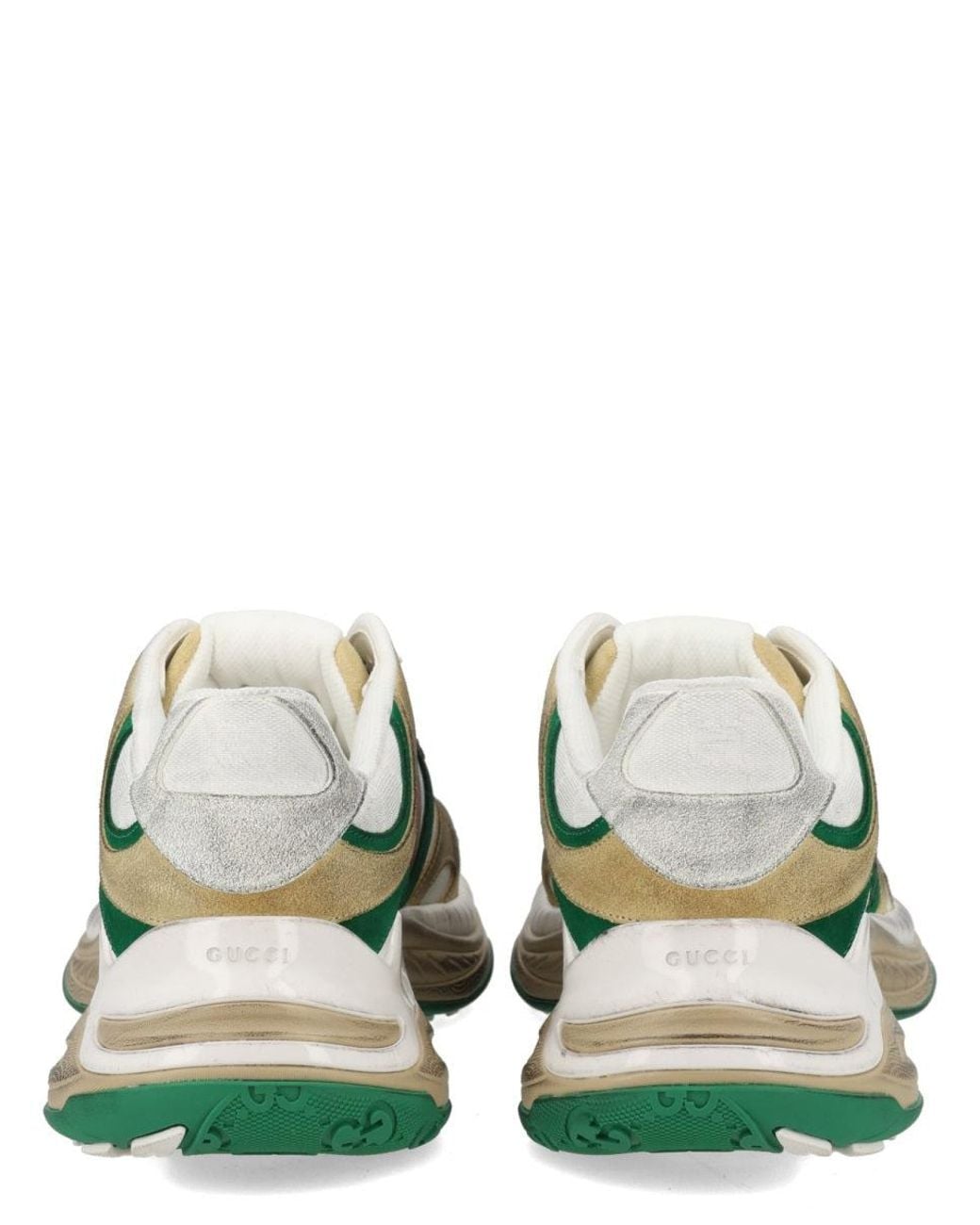 Gucci Green Suede Sneaker for men