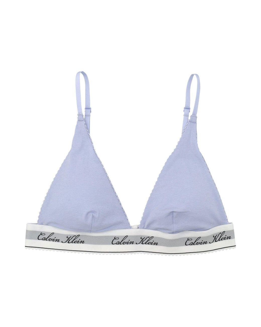 Calvin Klein Blue Triangle Bralette
