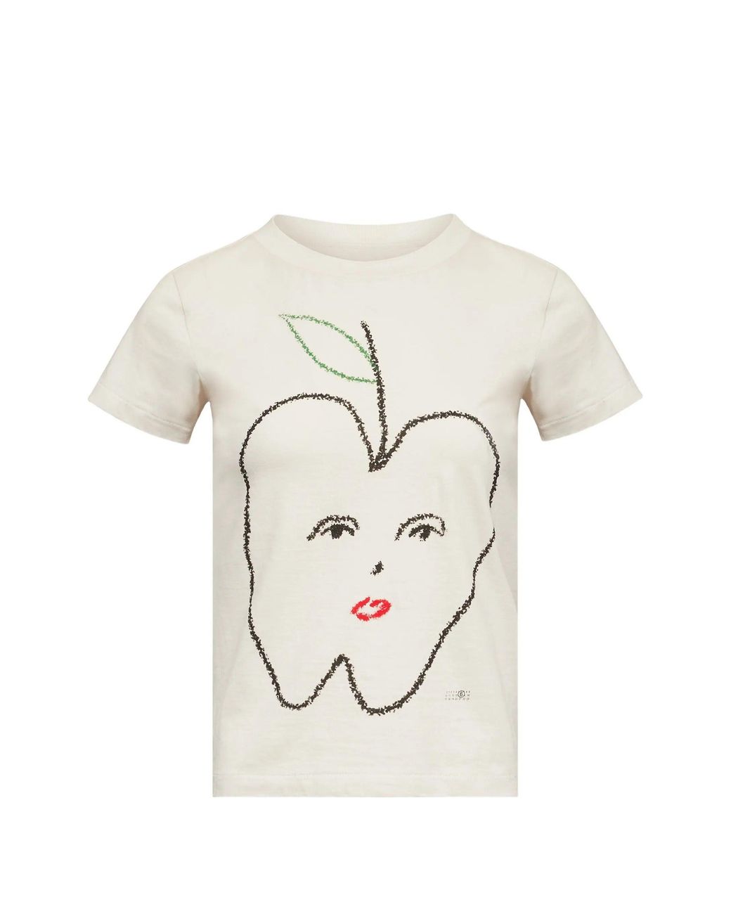 MM6 by Maison Margiela White T Shirt