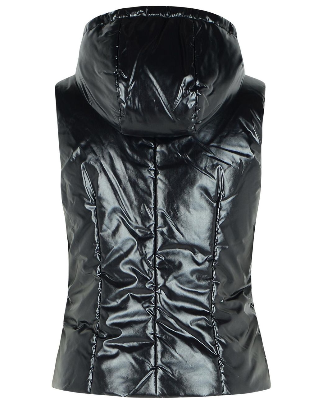 Coperni Top Met Trekkoord Capuchon En Rits in het Black
