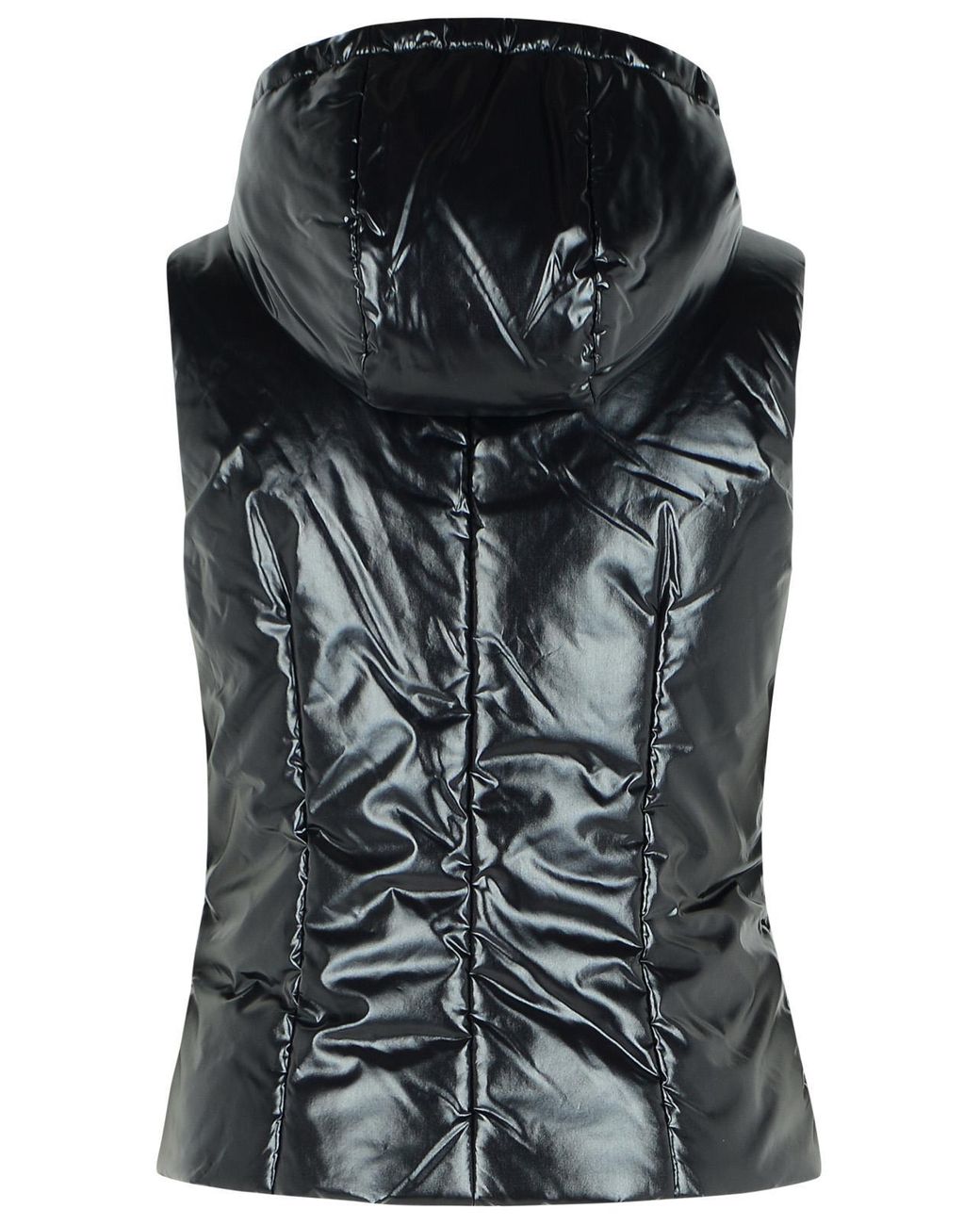 Coperni Top Met Trekkoord Capuchon En Rits in het Black
