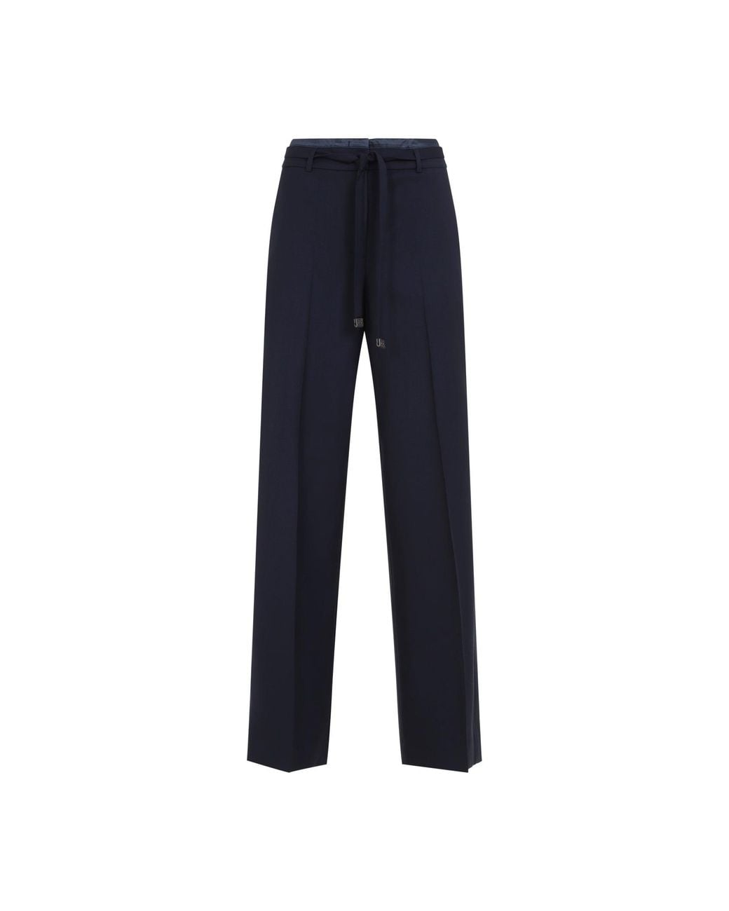 Peserico Blue Belted Pants