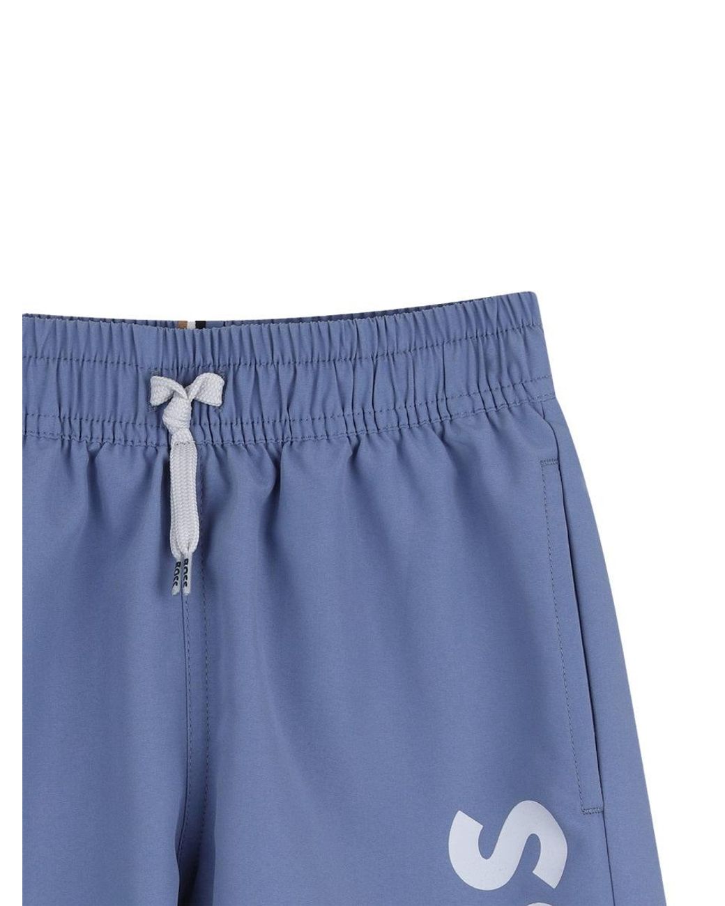 Boss Blue Costume Da Bagno