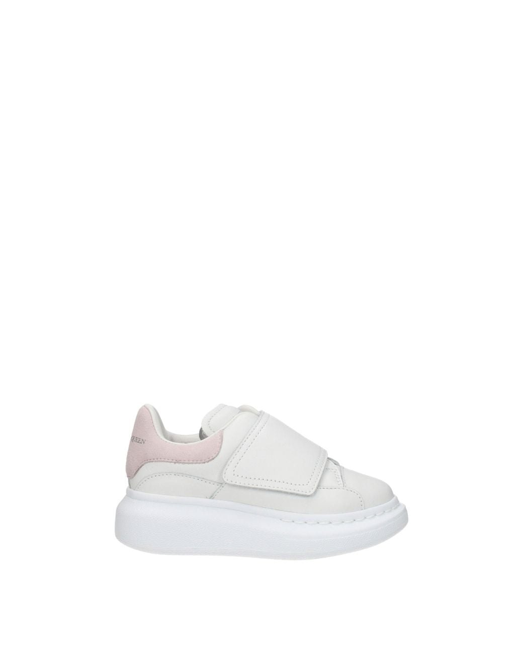 McQueen White Idee Regalo Sneakers Kids Uomo Pelle Bianco/Patchouli