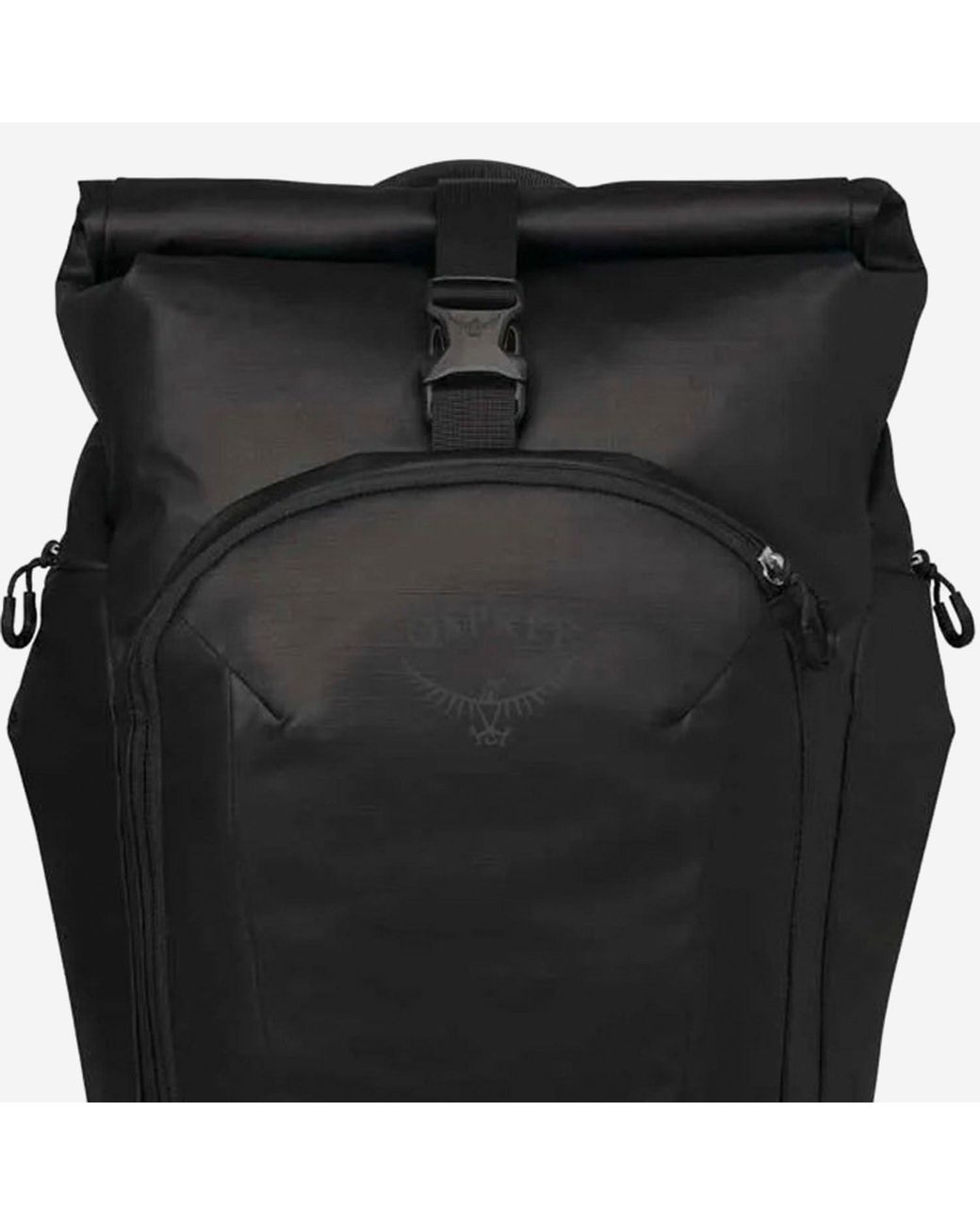 Osprey Black Transporter Roll Top Backpack for men