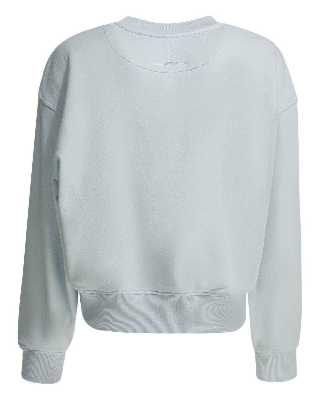 McQueen Blue Light Cotton Sweatshirt