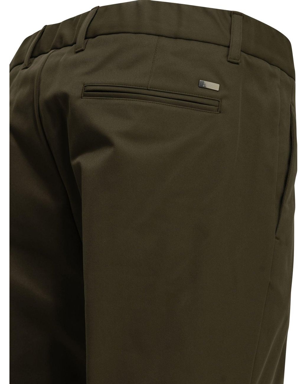 Herno Green Casual Pants for men