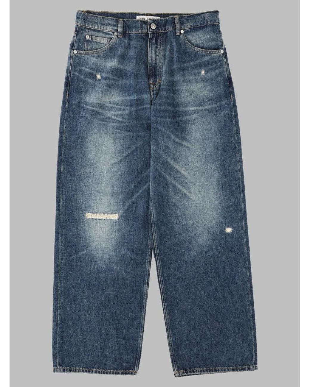 Our Legacy Blue Forever Love Wash Jeans for men