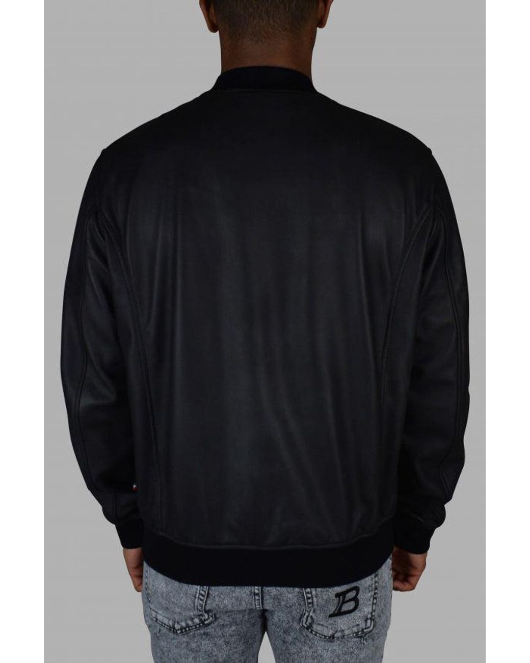 Philipp Plein Black Bomber Jacket