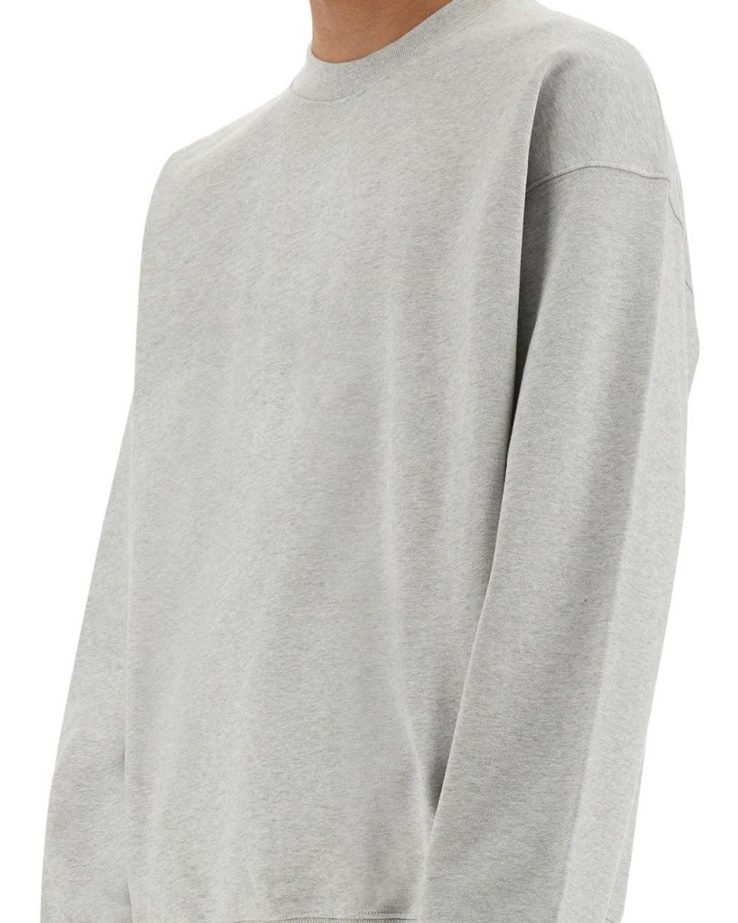 Represent Gray Sweatshirt Initial for men