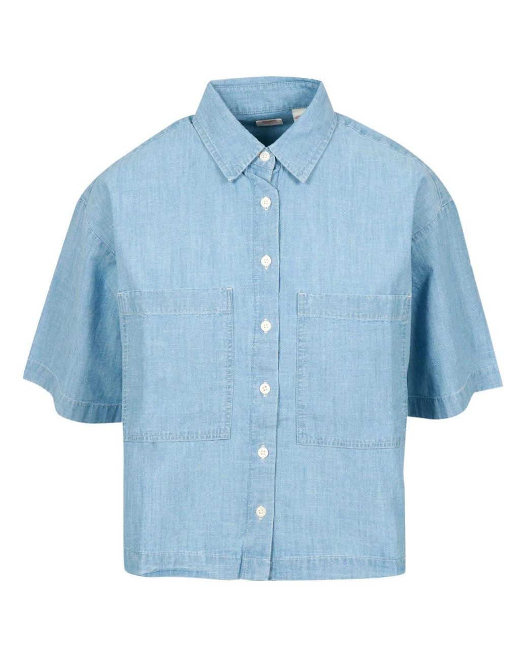 Levi's Blue Shirts