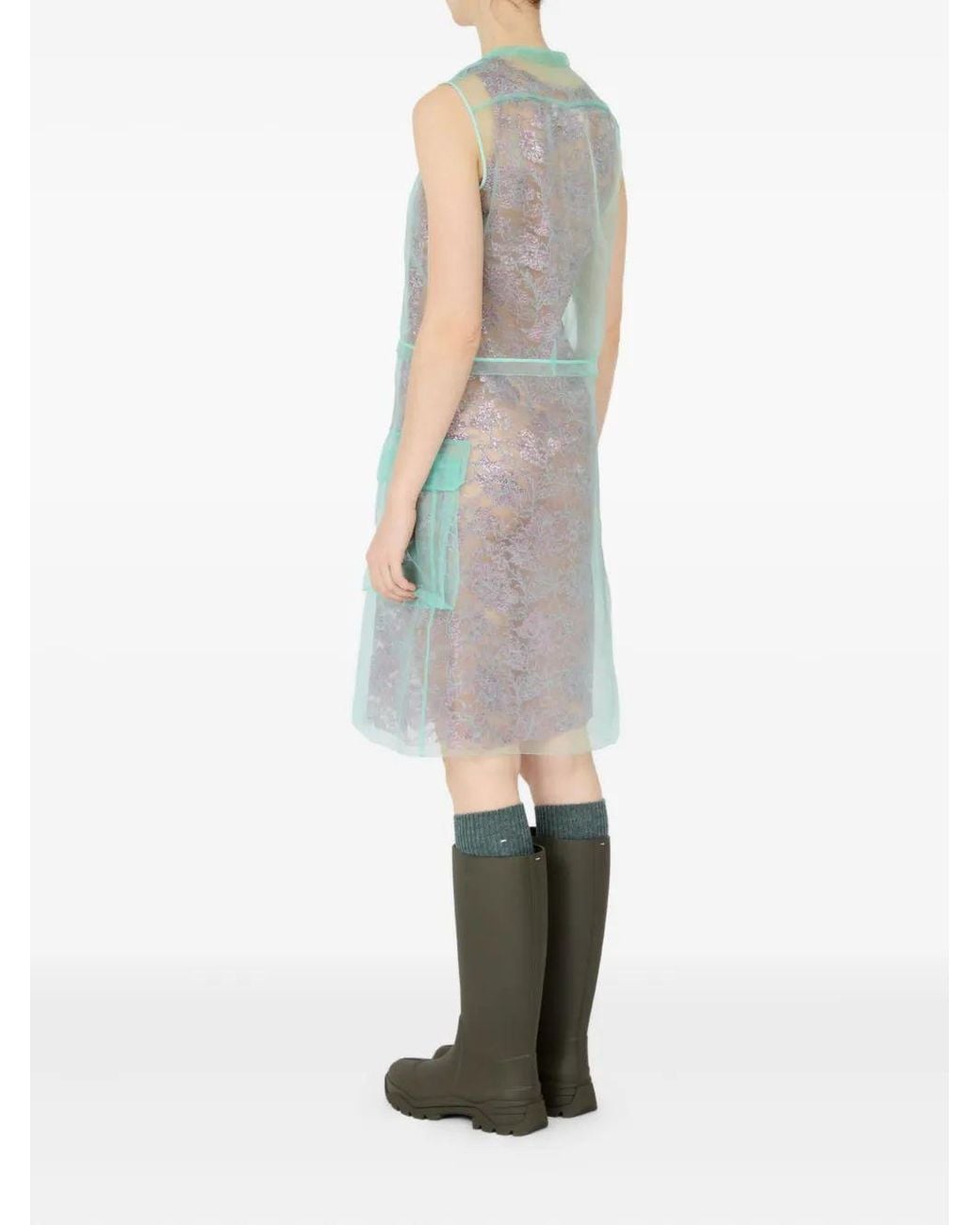 Maison Margiela White Midi Dress