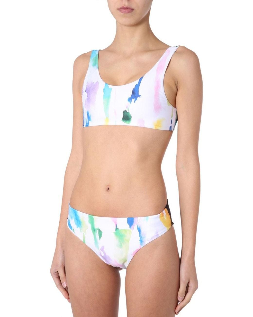 Être Cécile Blue Slip Bikini Bottom