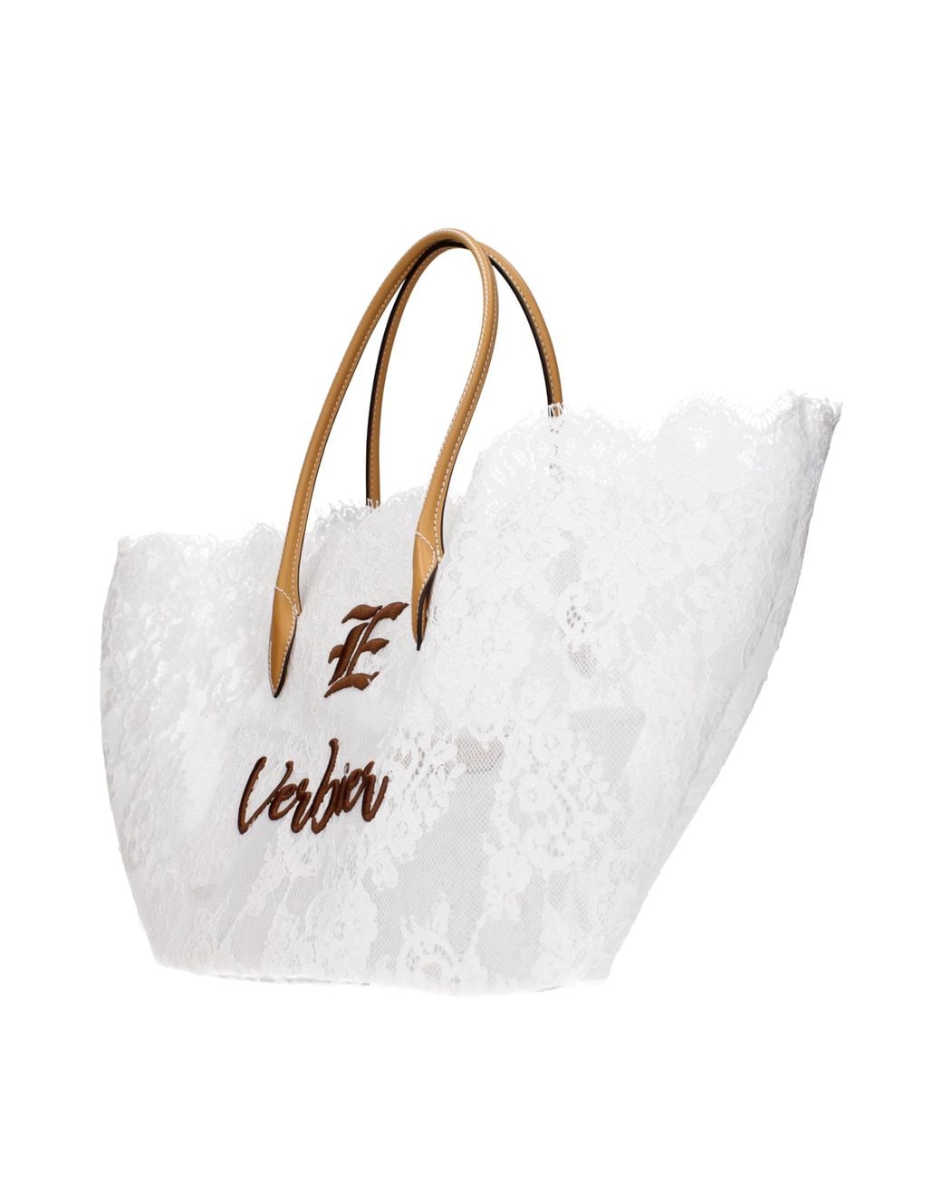 Ermanno Scervino White Handbags Cloth