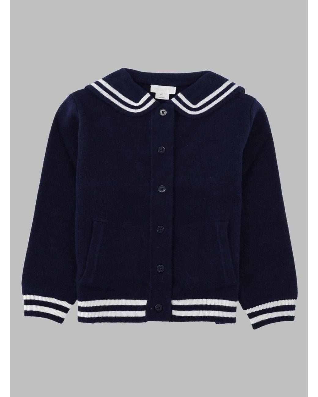 Stella McCartney Blue Knit Cardigan