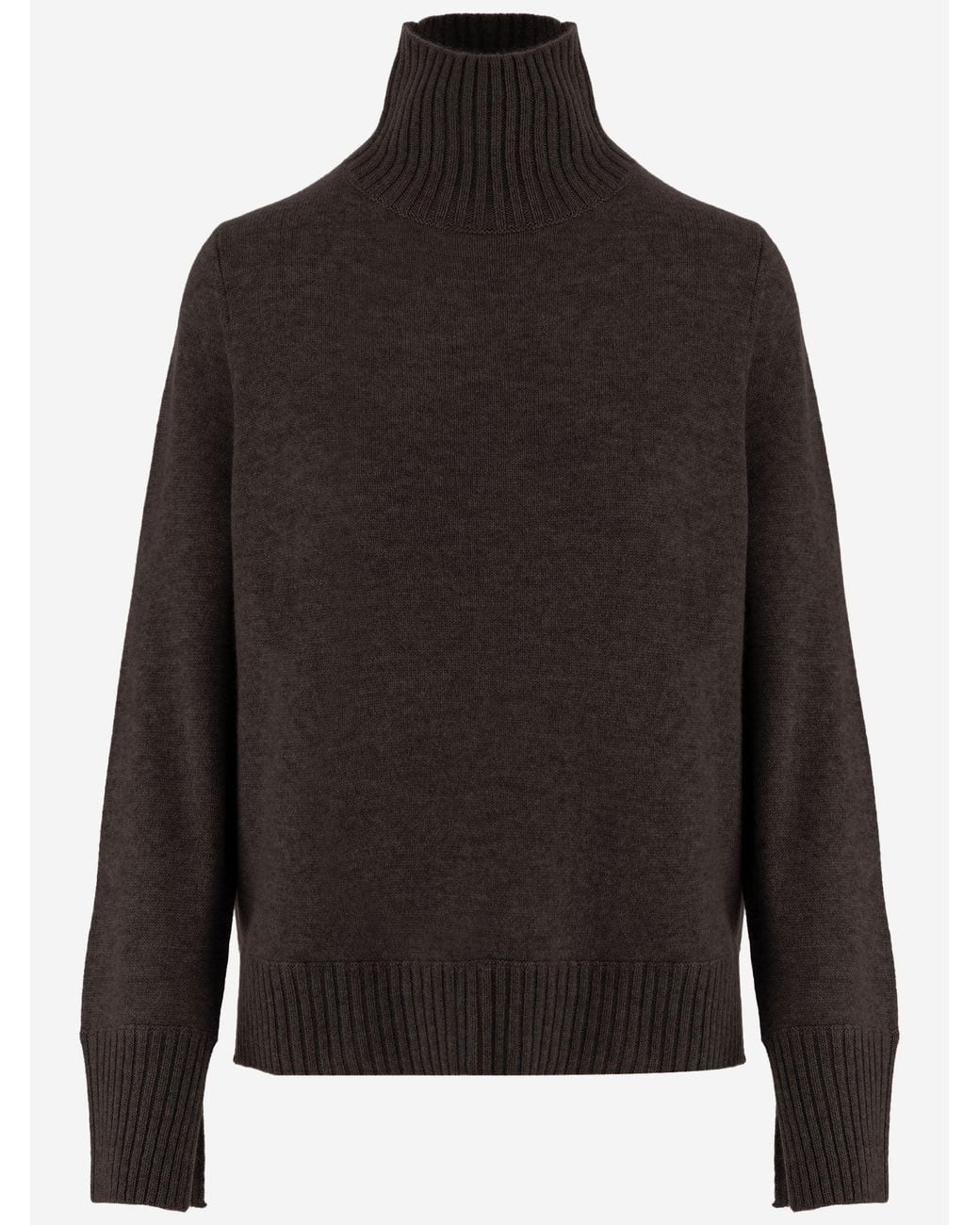 Allude Black Cashmere Sweater