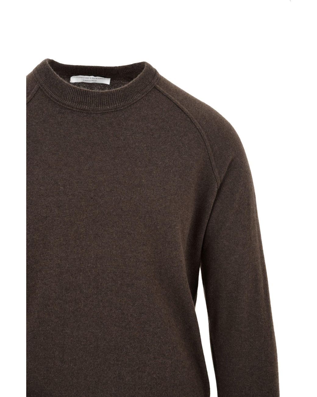 Filippo De Laurentis Brown Sweaters for men