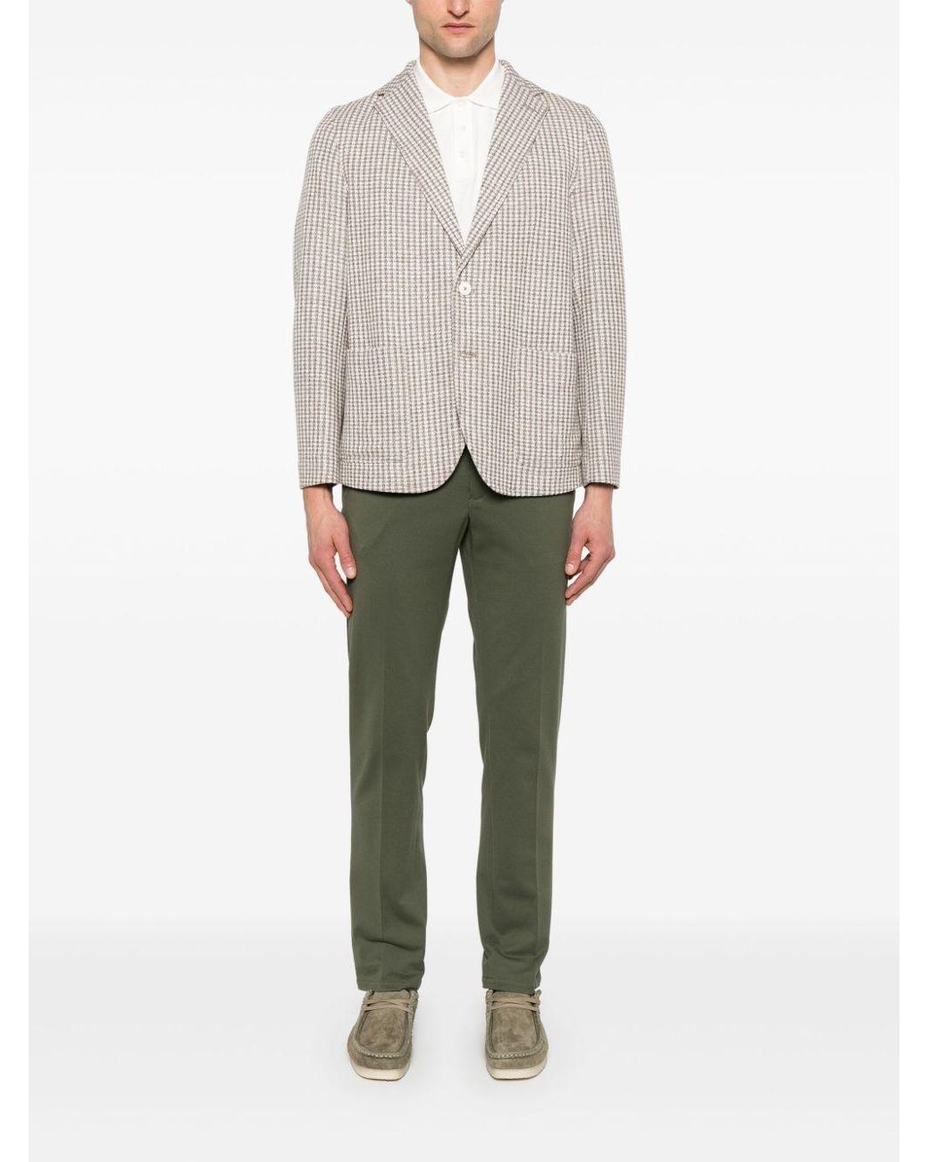 Circolo 1901 Green Cotton Trousers for men