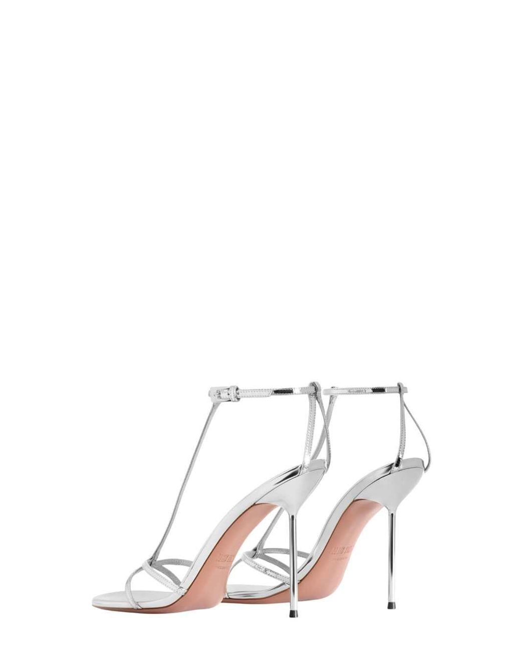 Paris Texas Metallic Lidia T-Strap Sandal 105