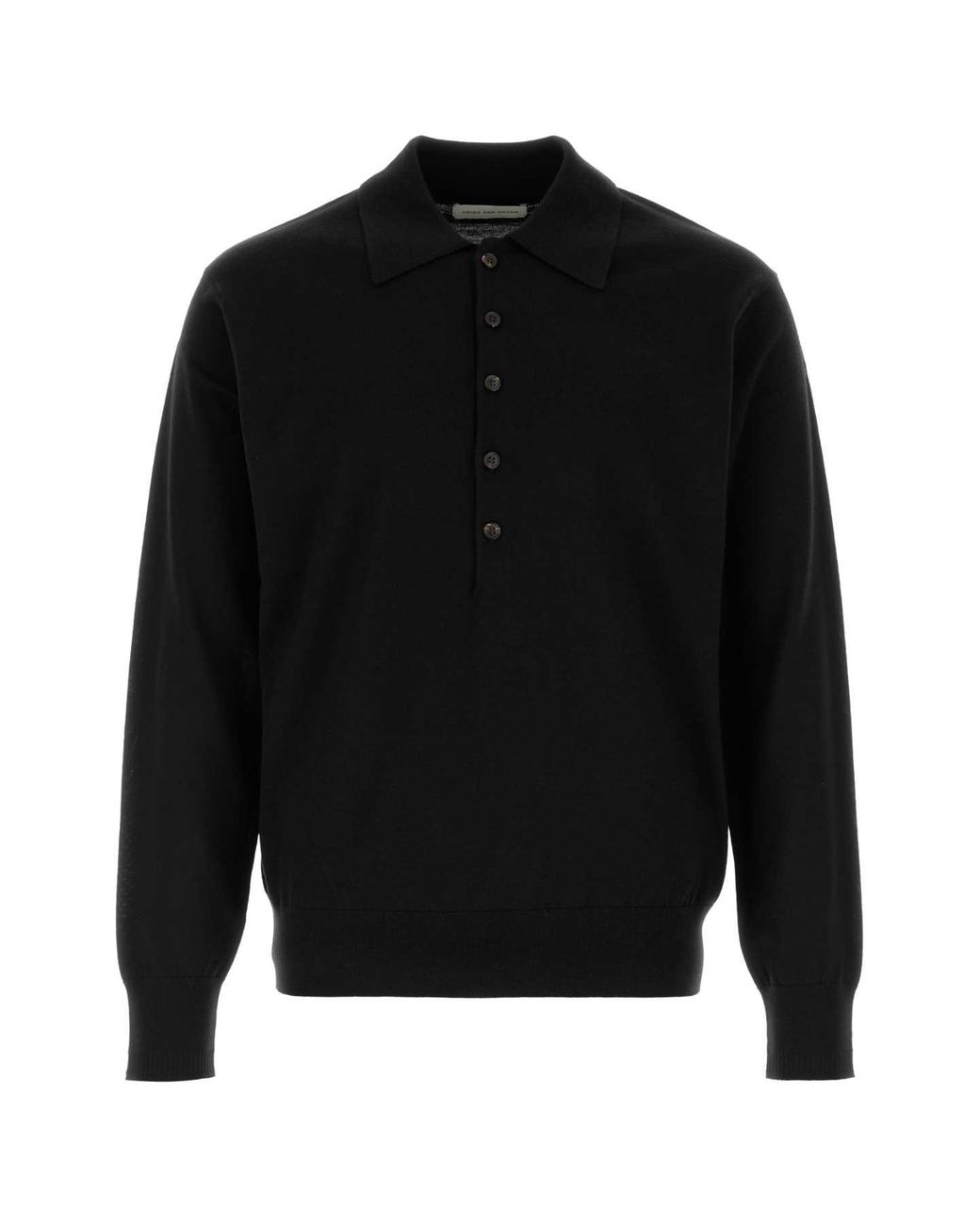 Dries Van Noten Black Wool Muano Sweater for men