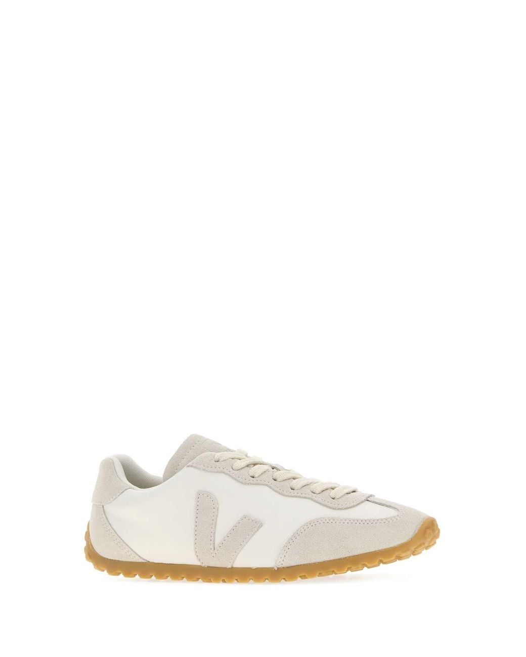 Veja White Two-Tone Leather And Suede Gt Sneaker