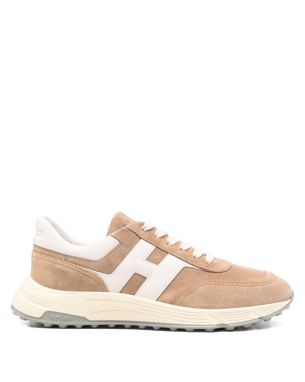 Hogan Pink Hyperlight Leather Sneakers for men