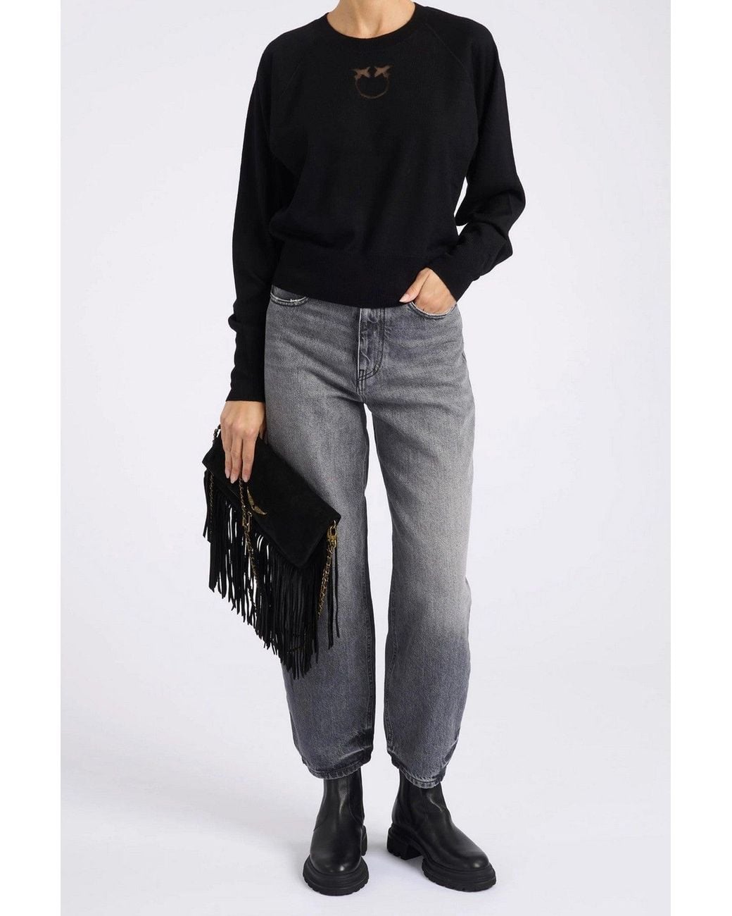 Pinko Black Sweaters