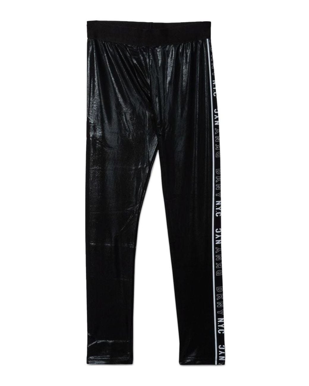 DKNY Black Leggings Con Stampa for men