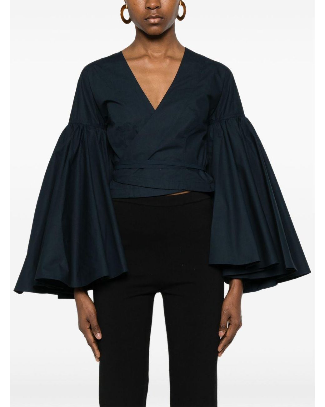 Jacquemus Blue Le Cache Coeur Paysan Top