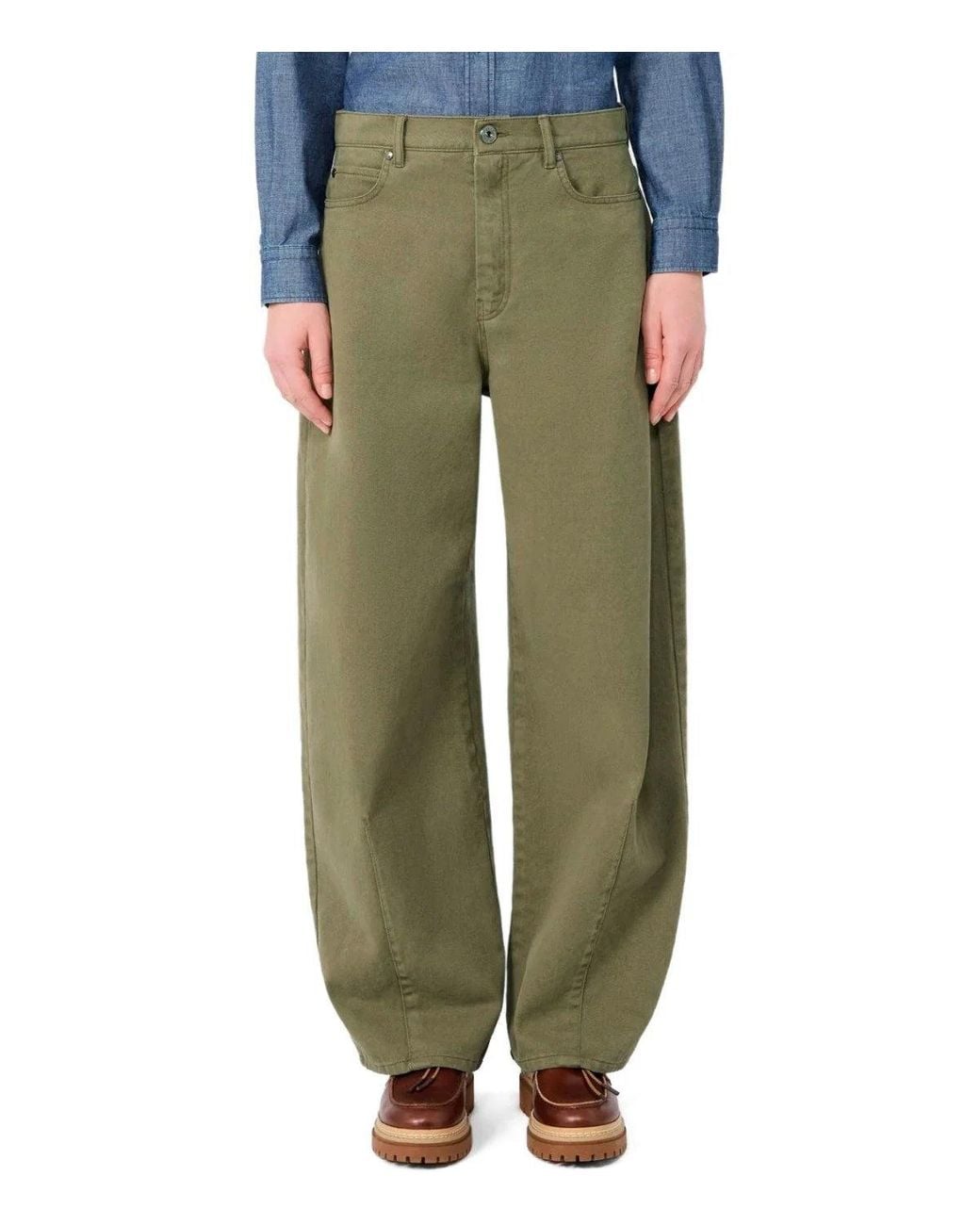 Weekend by Maxmara Green Kaki Ordine Jeans