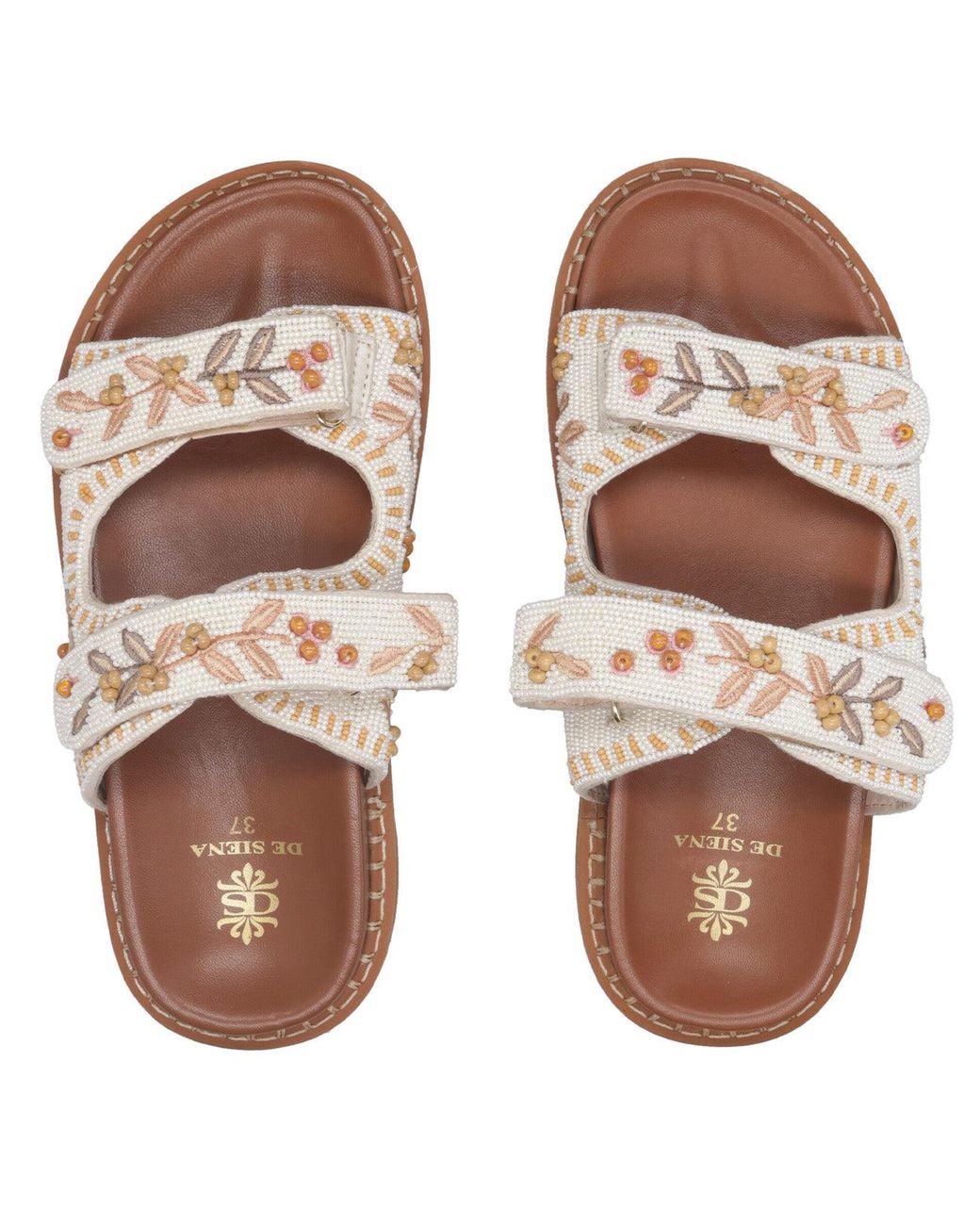 De Siena Shoes Brown Sandals