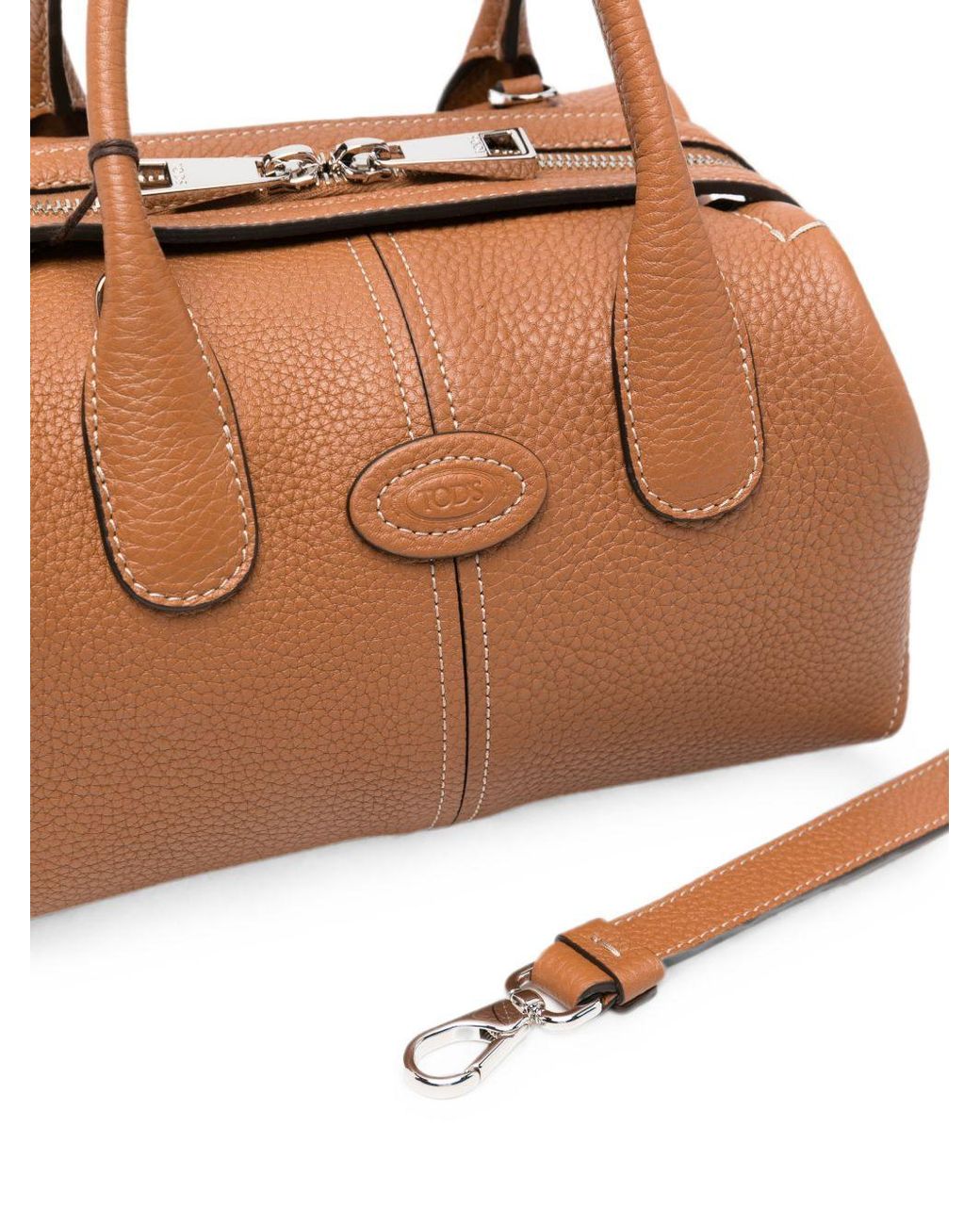 Tod's Brown Di Bag Mini Leather Handbag