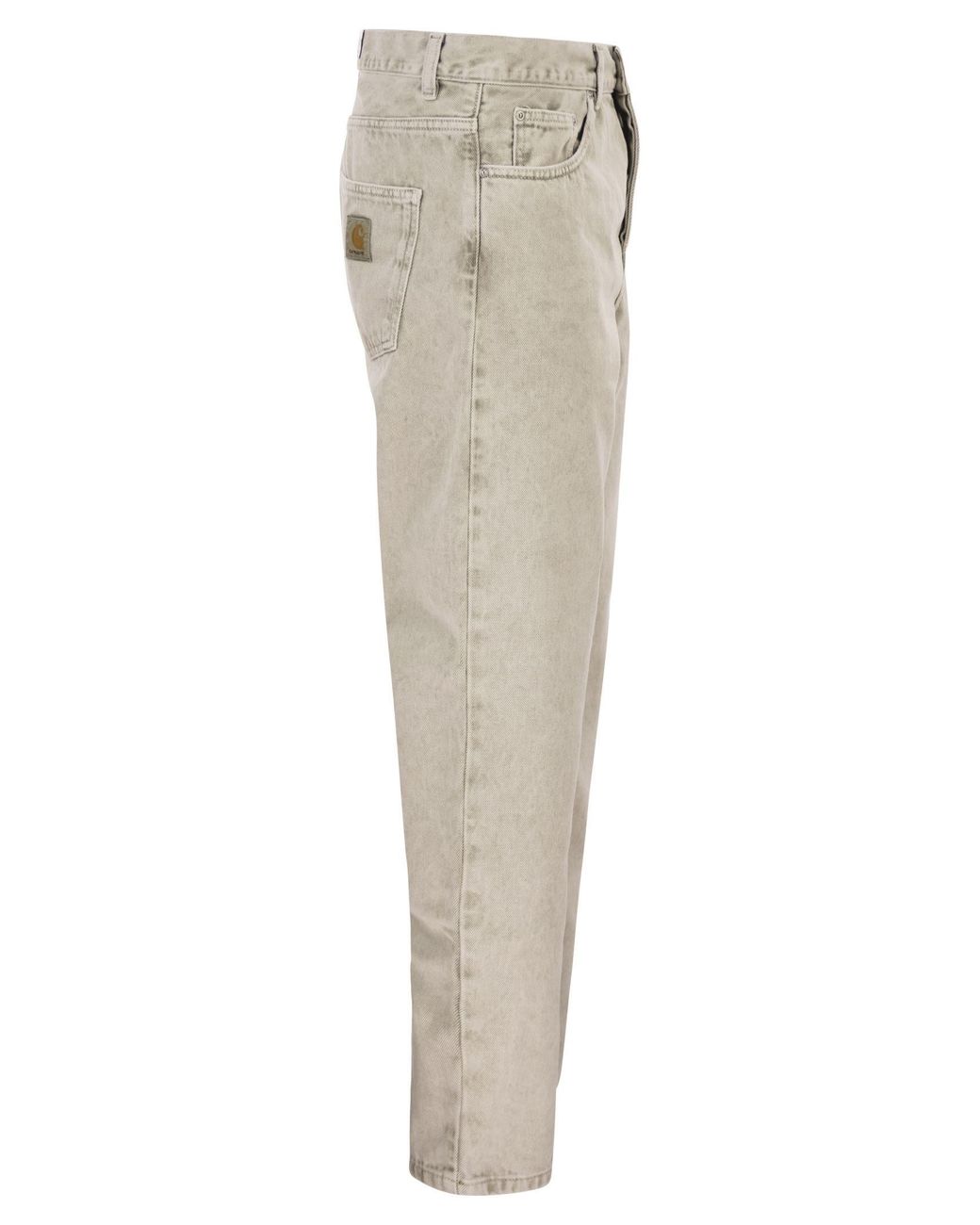 Carhartt Natural 5-Pocket Denim Trousers