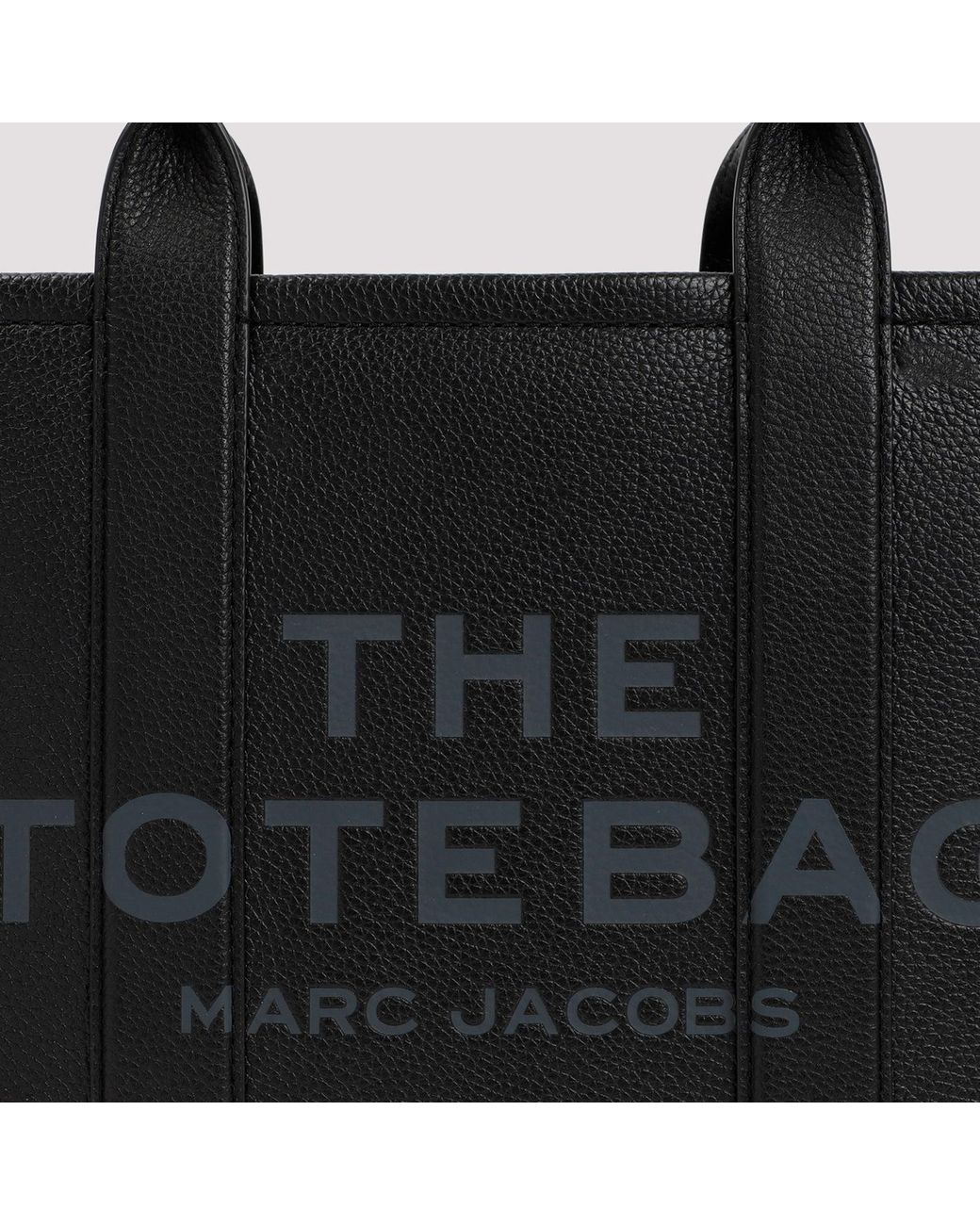 Marc Jacobs Black The Leather Small Tote Bag