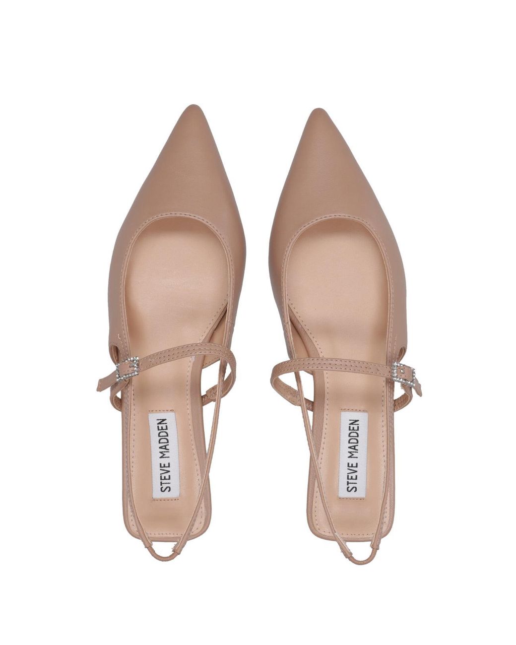 Steve Madden Natural Sandals Flesh Colored