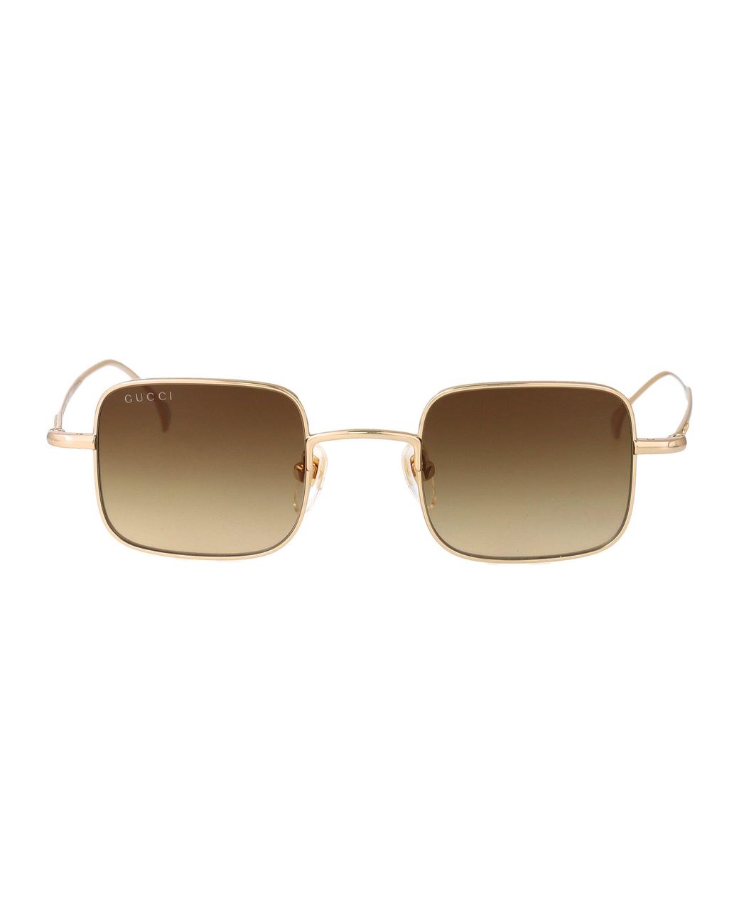 Gucci Brown Metal Sunglasses