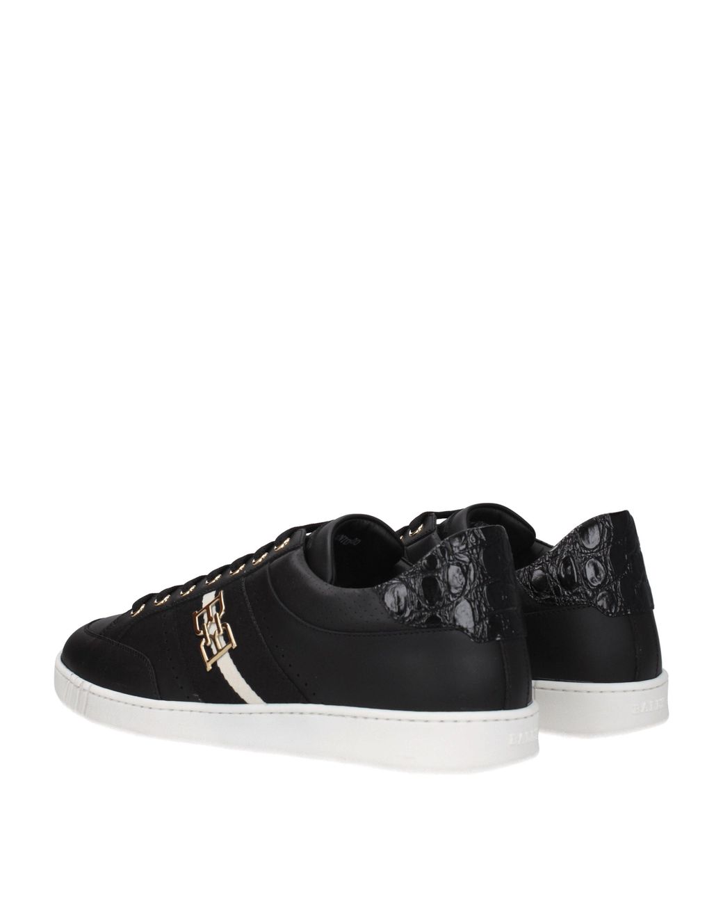 Bally Black Sneakers Winton Uomo Pelle Nero for men