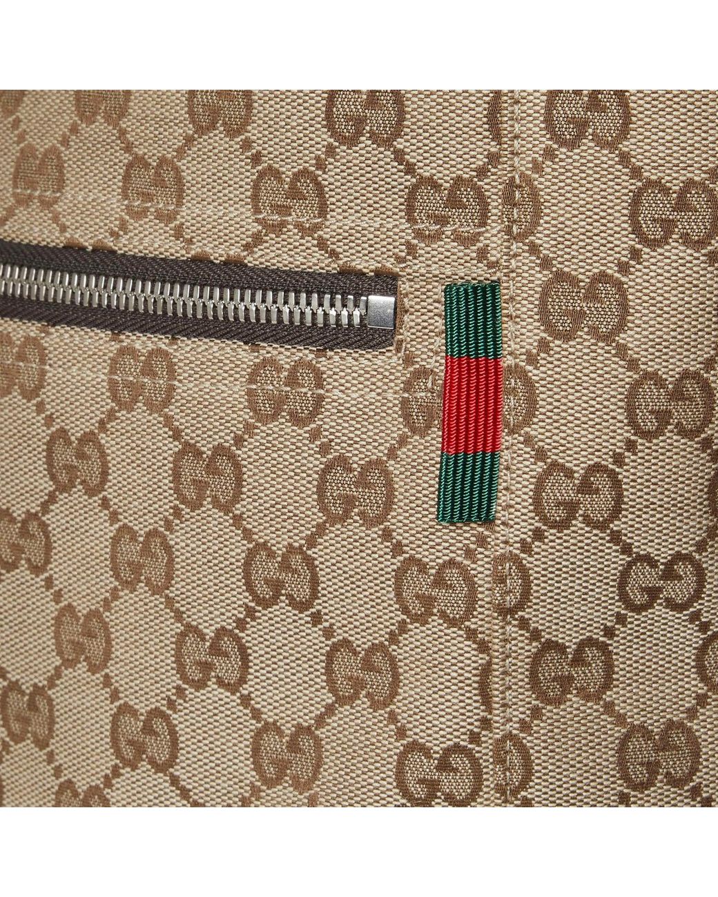 Gucci Metallic Gg Fabric Shopping Bag