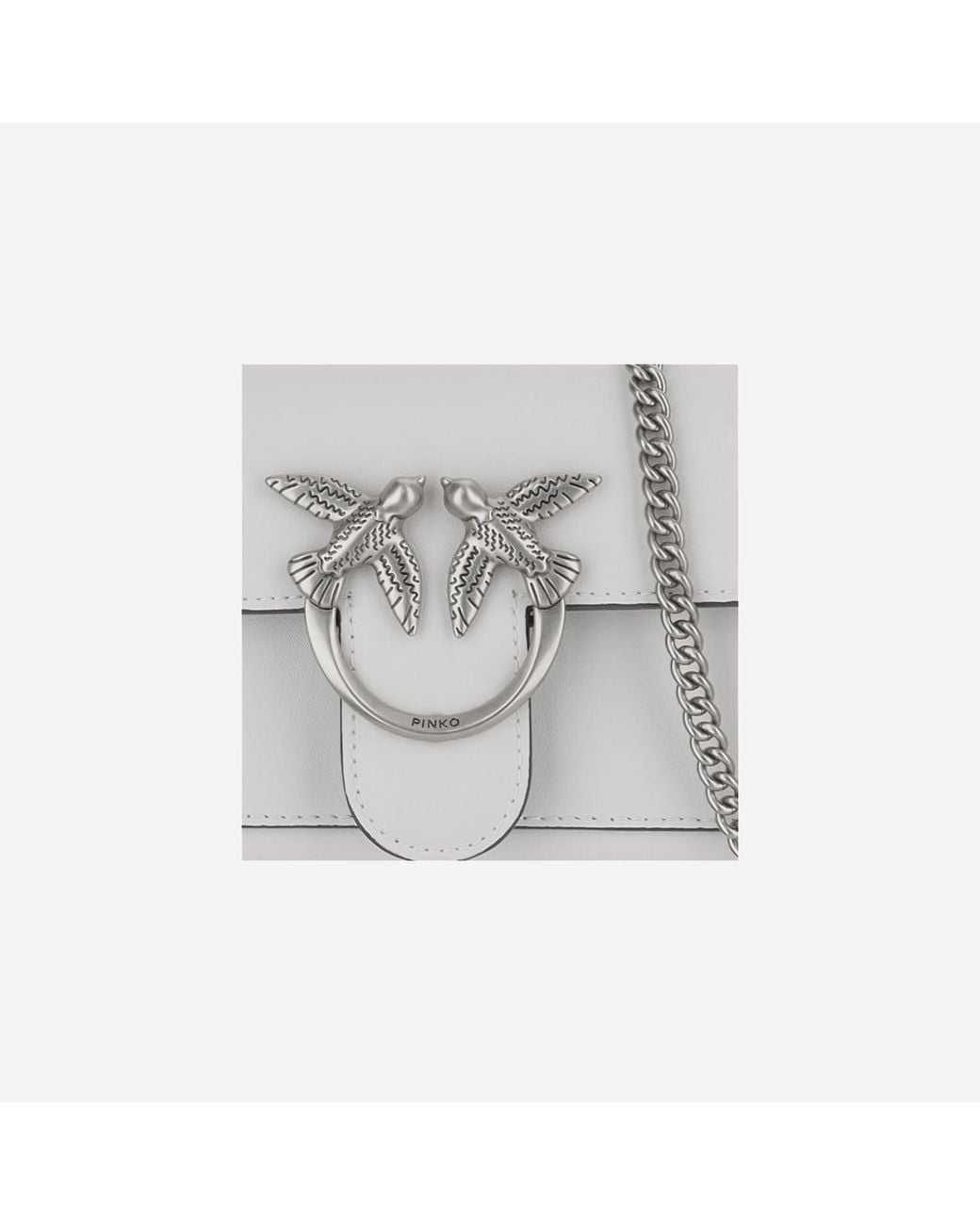 Pinko Gray Love Simply Wallet