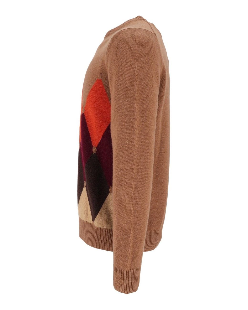 Ballantyne Red R Neck Pullover