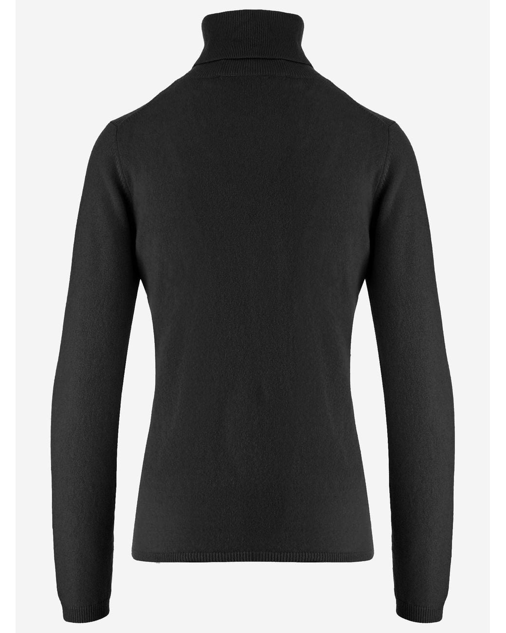 Allude Black Cashmere Sweater