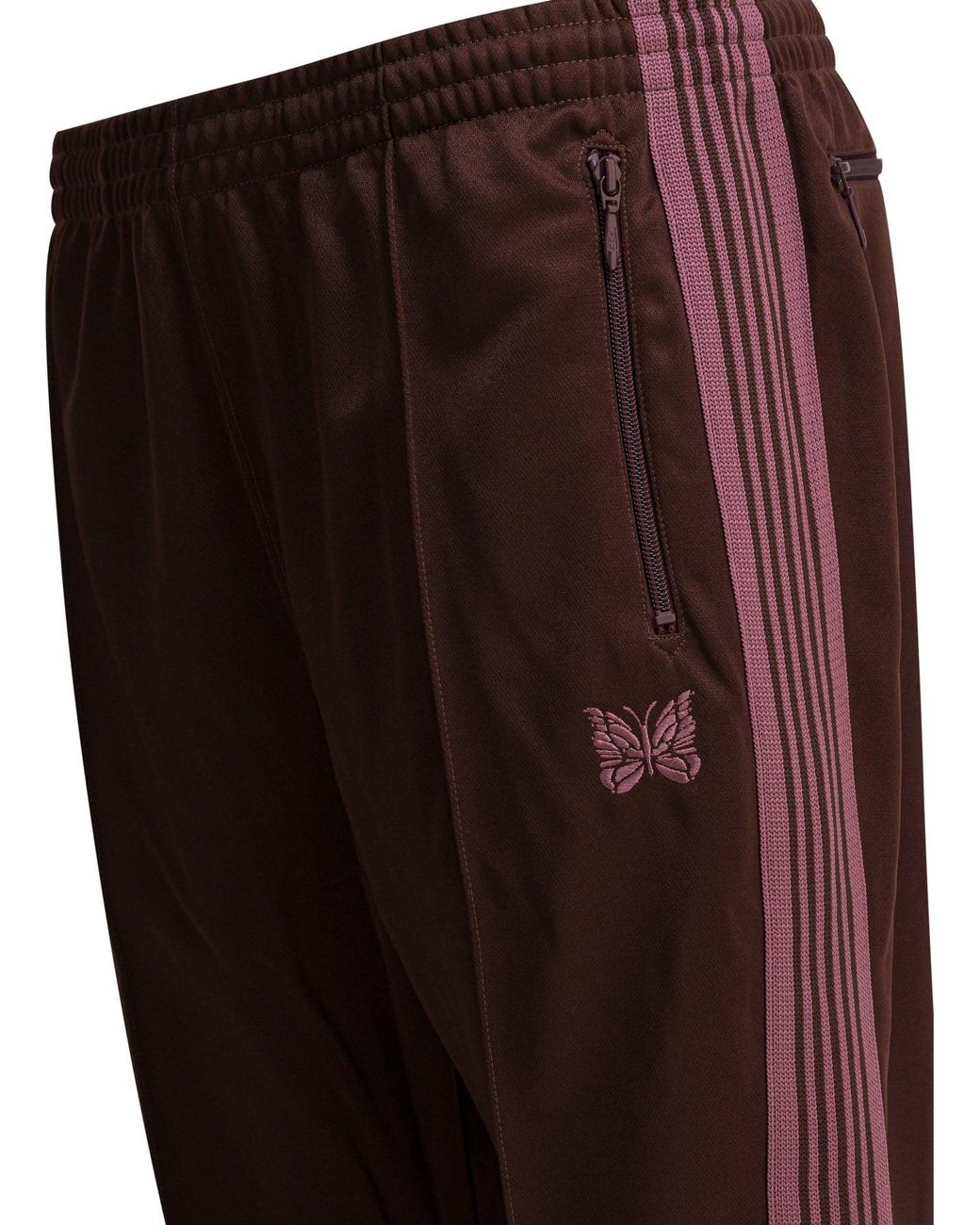 Needles Sportbroek "boot Cut Poly Smooth". in het Brown voor heren