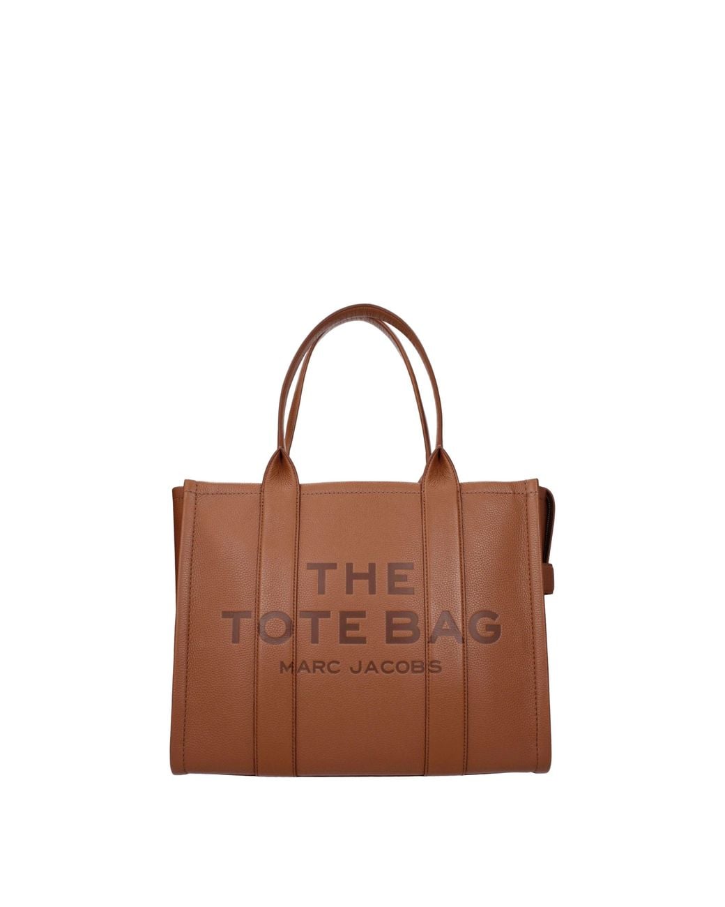 Marc Jacobs Brown The Tote Bag Large
