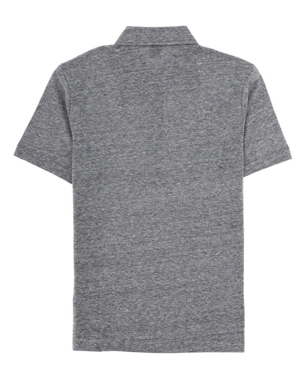 Boss Gray Polo "H Press"