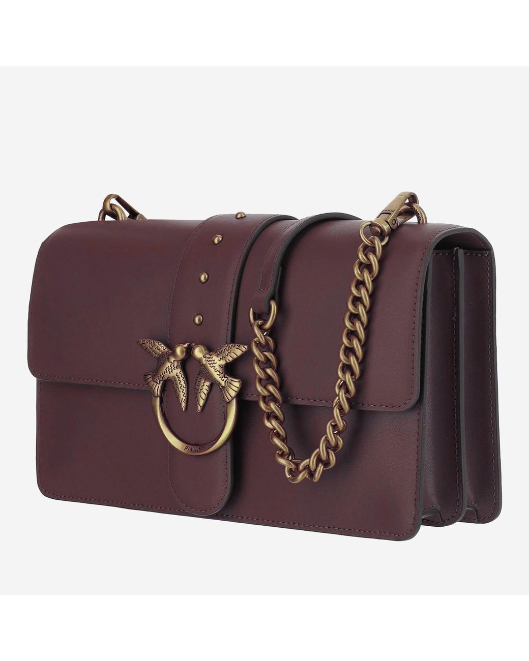 Pinko Purple Love One Classic Bag