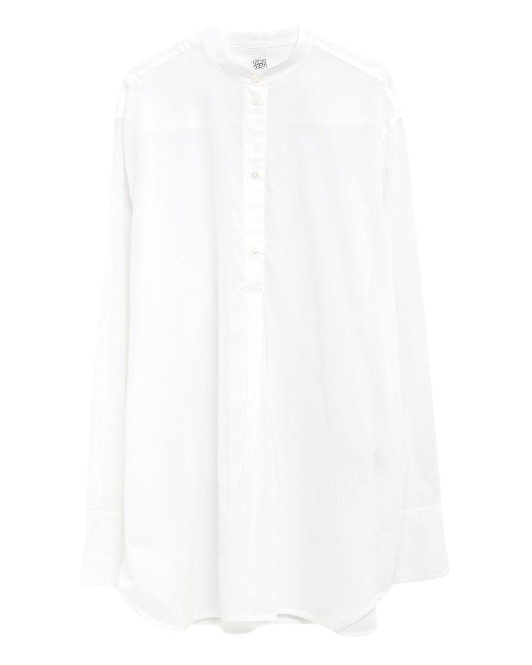 Totême White Long Sleeve Shirt