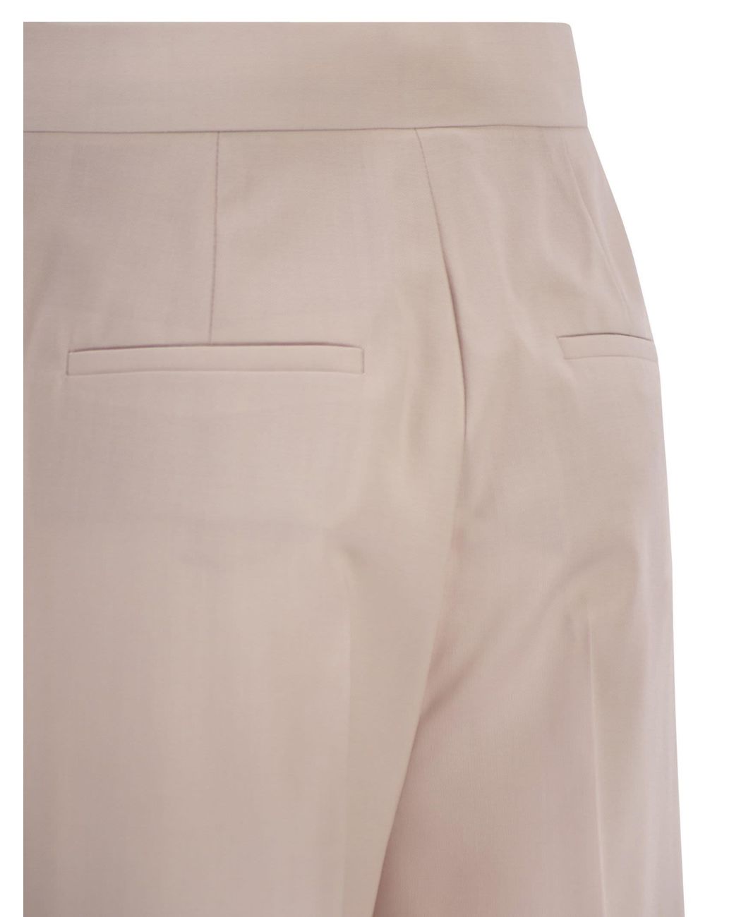 Max Mara White Maxmara Pantalone Mxmgirone Rosa